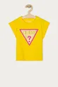 żółty Guess - T-shirt dziecięcy 116-175 cm Dziewczęcy