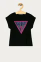 чёрный Guess - Детская футболка 116-175 cm Для девочек