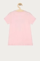 Guess - T-shirt dziecięcy 116-175 cm różowy