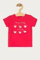 fioletowy OVS - T-shirt dziecięcy 74-98 cm Dziewczęcy