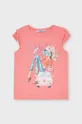 różowy Mayoral - T-shirt dziecięcy Dziewczęcy