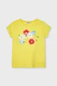 żółty Mayoral - T-shirt dziecięcy Dziewczęcy