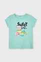 бирюзовый Mayoral - Детская футболка Для девочек