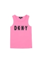 różowy Dkny - Top dziecięcy 102-150 cm D35R21.102.150 Dziewczęcy