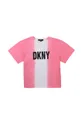 Dkny T-shirt dziecięcy D35R31.156.162 różowy