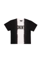 czarny Dkny T-shirt dziecięcy D35R31.156.162 Dziewczęcy