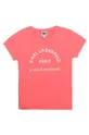 fioletowy Karl Lagerfeld - T-shirt dziecięcy Z15M59.114.150 Dziewczęcy