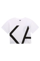 Karl Lagerfeld - T-shirt dziecięcy Z15304.126.150 biały