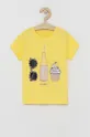 żółty Name it T-shirt dziecięcy Dziewczęcy