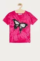 fioletowy Desigual - T-shirt dziecięcy 104-164 cm 21SGTK36 Dziewczęcy