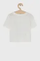 Detské bavlnené tričko GAP x Disney biela