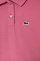 Fete Lacoste tricouri polo din bumbac pentru copii PJ3594 roz