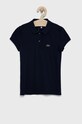Lacoste Детская хлопковая футболка хлопок тёмно-синий PJ3594