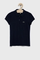 granatowy Lacoste - T-shirt dziecięcy 98-140 cm PJ3594 Dziewczęcy