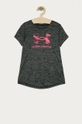 czarny Under Armour - T-shirt 1363383 Dziewczęcy