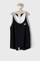 Under Armour top copii 1363374 uni negru 1363374