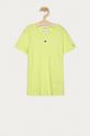 żółto - zielony Tommy Hilfiger - T-shirt dziecięcy 74-176 cm Dziewczęcy