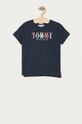 granatowy Tommy Hilfiger - T-shirt dziecięcy 104-176 cm Dziewczęcy