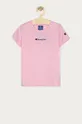 ružová Detské tričko Champion 404061 Dievčenský
