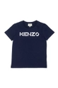 темно-синій Дитяча футболка Kenzo Kids Для дівчаток