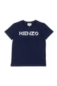 темно-синій Дитяча футболка Kenzo Kids Для дівчаток