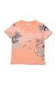 помаранчевий Дитяча футболка Kenzo Kids Для дівчаток