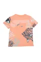 Kenzo Kids T-shirt dziecięcy pomarańczowy