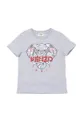 сірий Дитяча футболка Kenzo Kids Для дівчаток