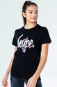 czarny Hype T-shirt dziecięcy Dziewczęcy