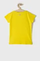 4F T-shirt dziecięcy żółty