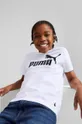 biały Puma t-shirt bawełniany dziecięcy Dziecięcy