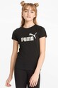 Puma tricou de bumbac pentru copii 586960 negru