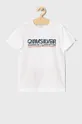 biały Quiksilver - T-shirt dziecięcy 128-172 cm Dziecięcy