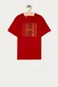 červená adidas Originals - Detské tričko 146-176 cm GN7407 Detský
