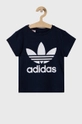 tmavomodrá adidas Originals - Detské tričko 104-128 cm GN8204 Detský