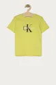 zielony Calvin Klein Jeans - T-shirt dziecięcy 104-176 cm IU0IU00068.4891 Dziecięcy