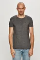 czarny Tom Tailor - T-shirt Męski