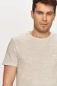 szary Tom Tailor T-shirt Męski