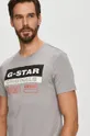 szary G-Star Raw - T-shirt D18261.336.B959