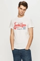 biały Jack & Jones - T-shirt Męski