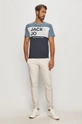 Jack & Jones - T-shirt fioletowy