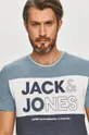 fialová Jack & Jones - Tričko