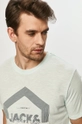 turkusowy Jack & Jones - T-shirt