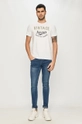 Produkt by Jack & Jones - T-shirt biały