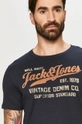 тёмно-синий Premium by Jack&Jones - Футболка