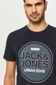 sötétkék Jack & Jones - T-shirt Férfi