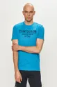 niebieski Tom Tailor T-shirt Męski