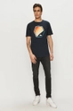 Quiksilver - T-shirt granatowy