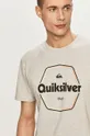 szary Quiksilver - T-shirt