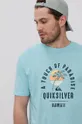 niebieski Quiksilver T-shirt
